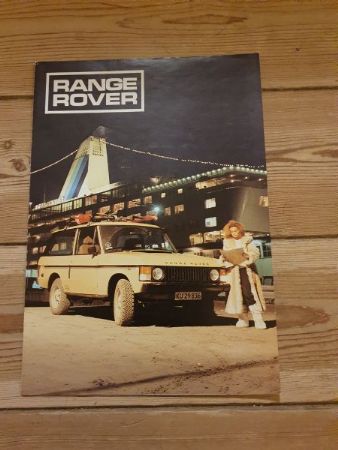 Range Rover Dansk brochure p 6 sider